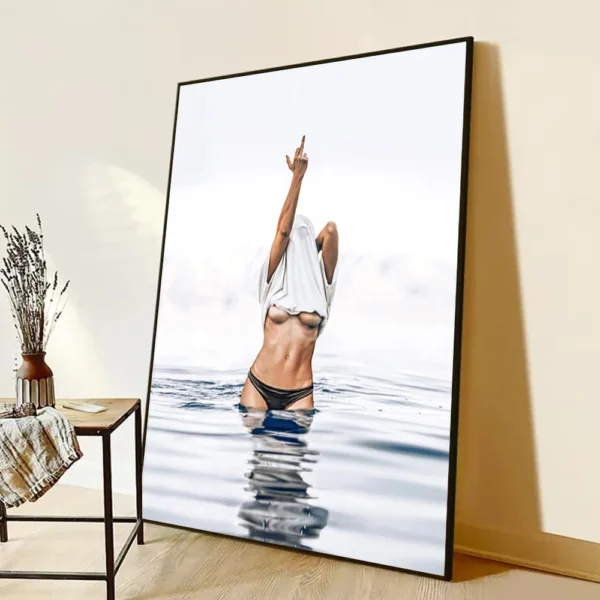 Sexy Bikini Woman Poster Prints